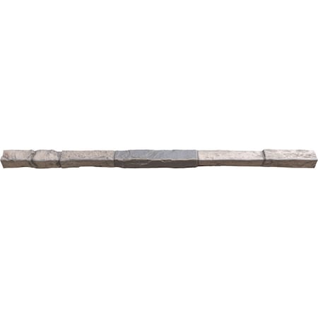 Ekena Millwork Universal Trim Sill for StoneWall Faux Stone Siding Panels PNUTS02X48BB